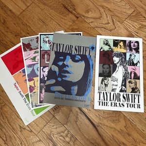 Taylor Swift ERAS VIP posters and postcards